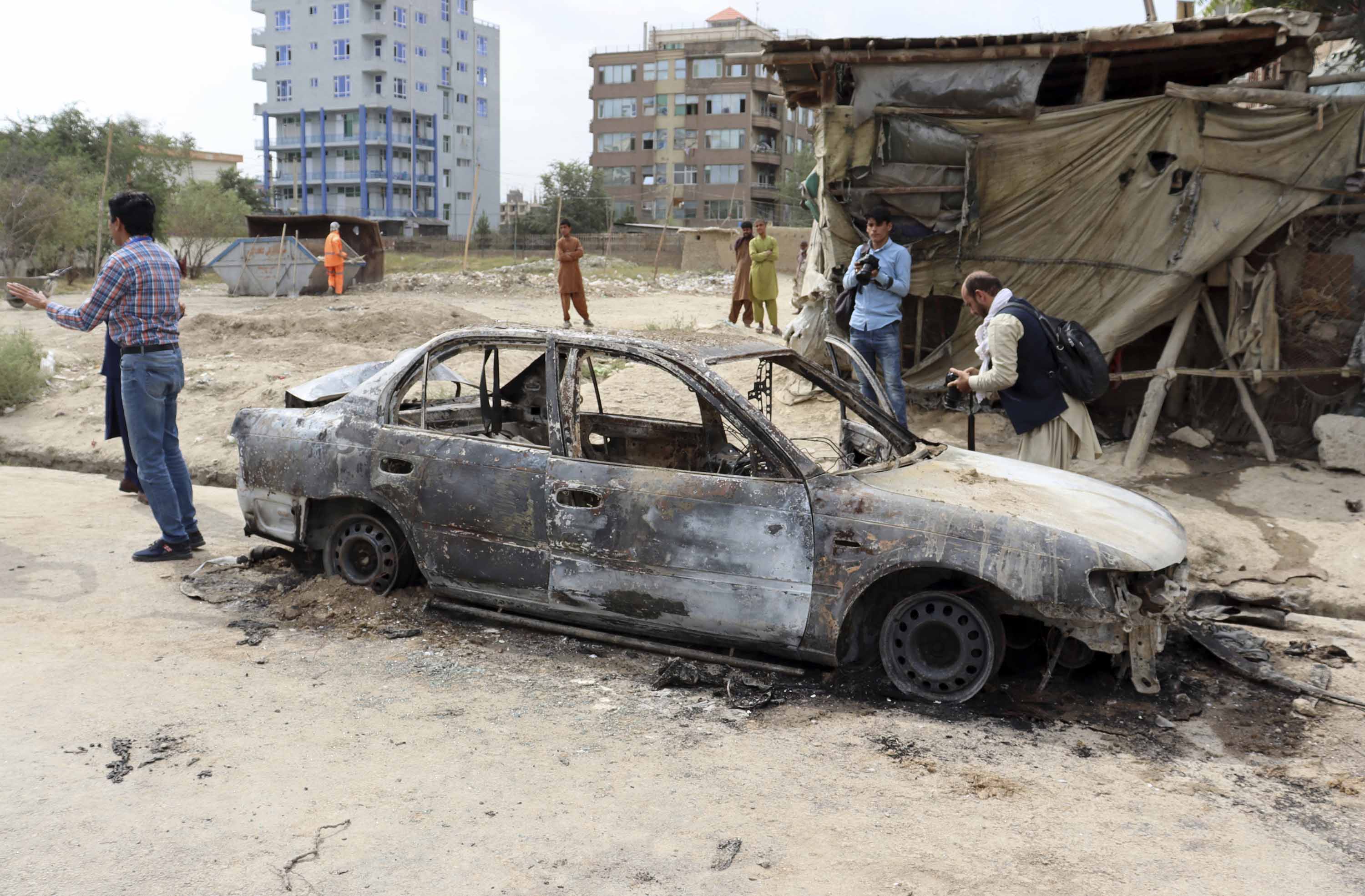 Wrecked Cars in the US Transported to Afghanistan