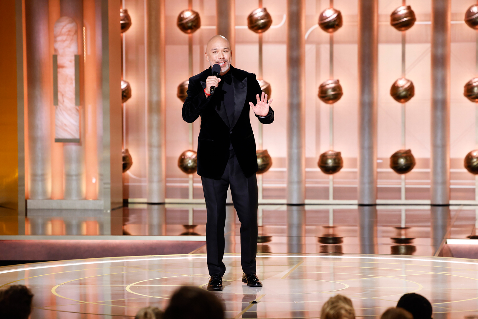 Jo Koy hosts the Golden Globe Awards on Sunday. 