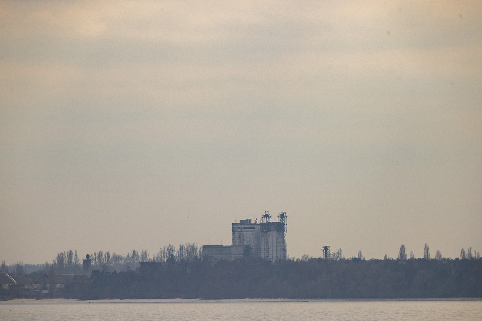  A general view of Zaporizhzhia Nuclear Power Plant is pictured in Nikopol on March 3.