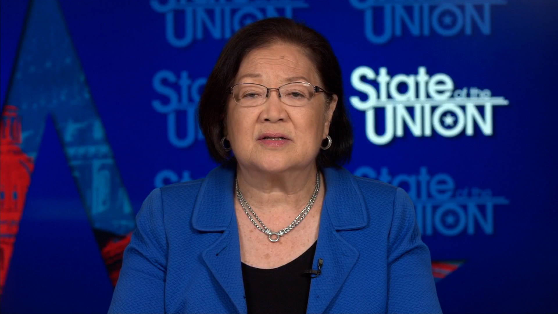 Hawaii Sen. Mazie Hirono speaks with CNN’s Jake Tapper on Sunday. 