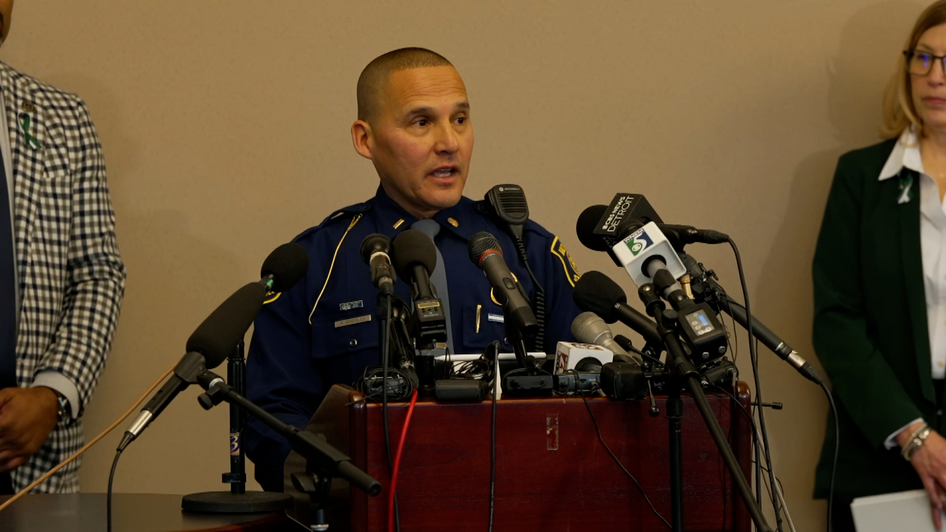 Michigan State Police Lt. Rene Gonzalez
