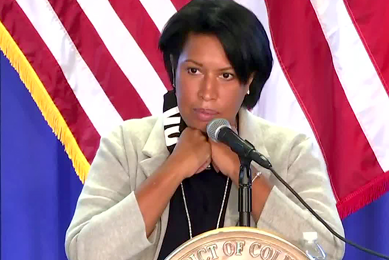 DC Mayor Muriel Bowser