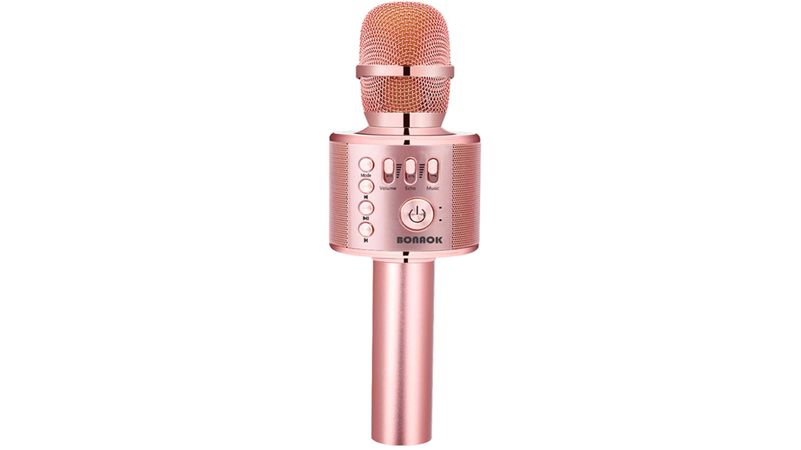 BONAOK Wireless Bluetooth Karaoke Microphone