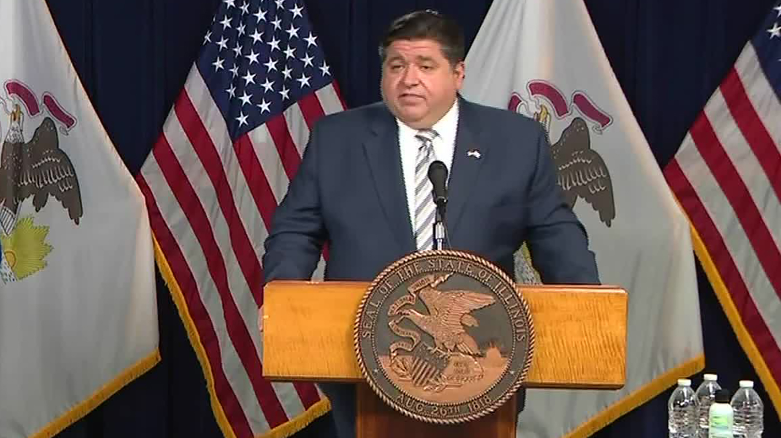 Illinois Gov. J.B. Pritzker.