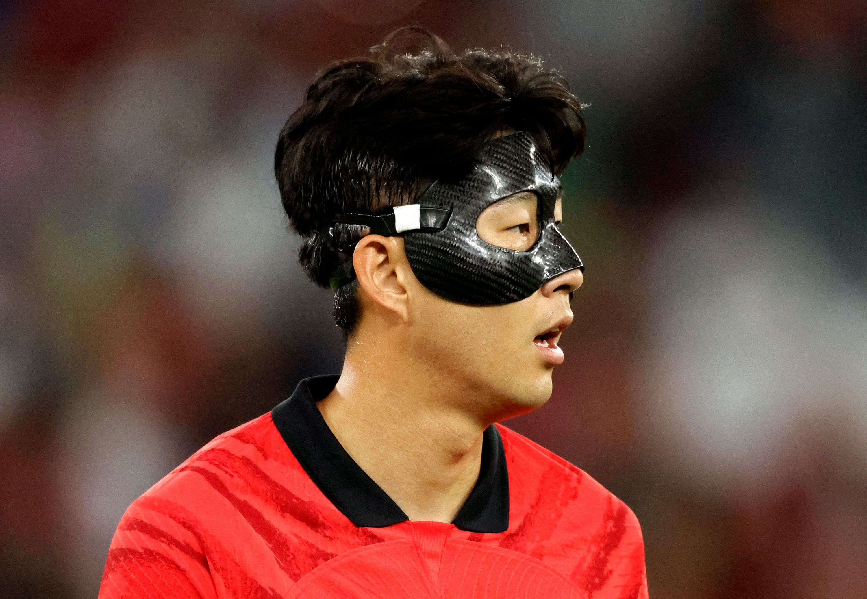 South Korea's Son Heung-min in action against Portugal on Friday.