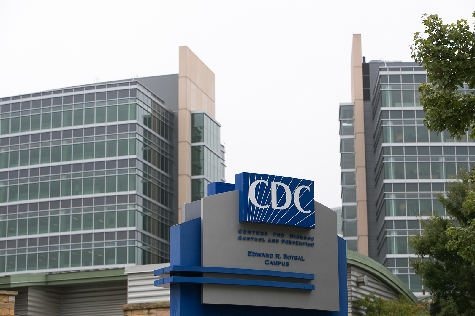 CDC headquarters is seen on October 13, 2014 in Atlanta, Georgia