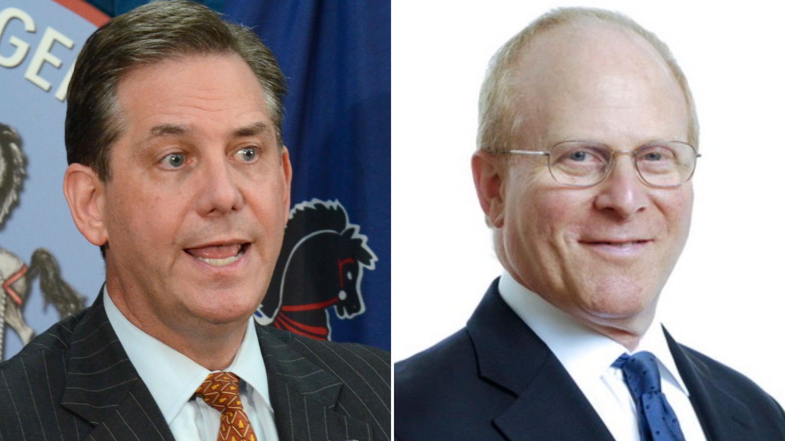 President Donald Trump's attorneys Bruce Castor and David Schoen