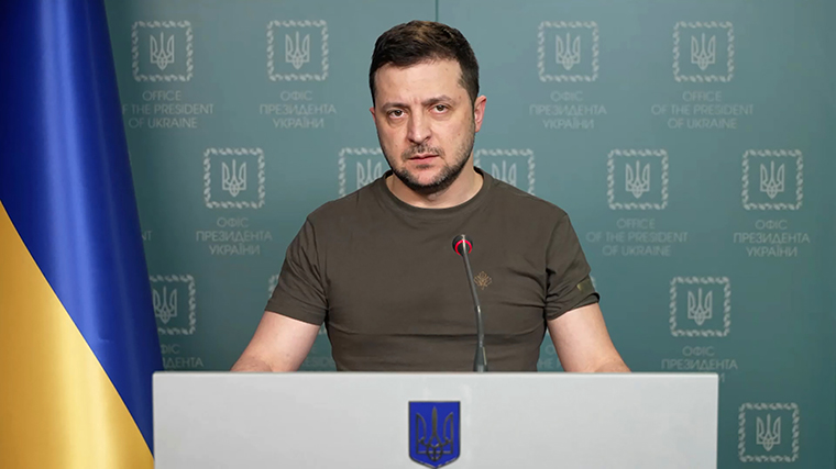 Zelensky addresses reports of UN email which advised staff not to refer to Russian invasion as a “war”