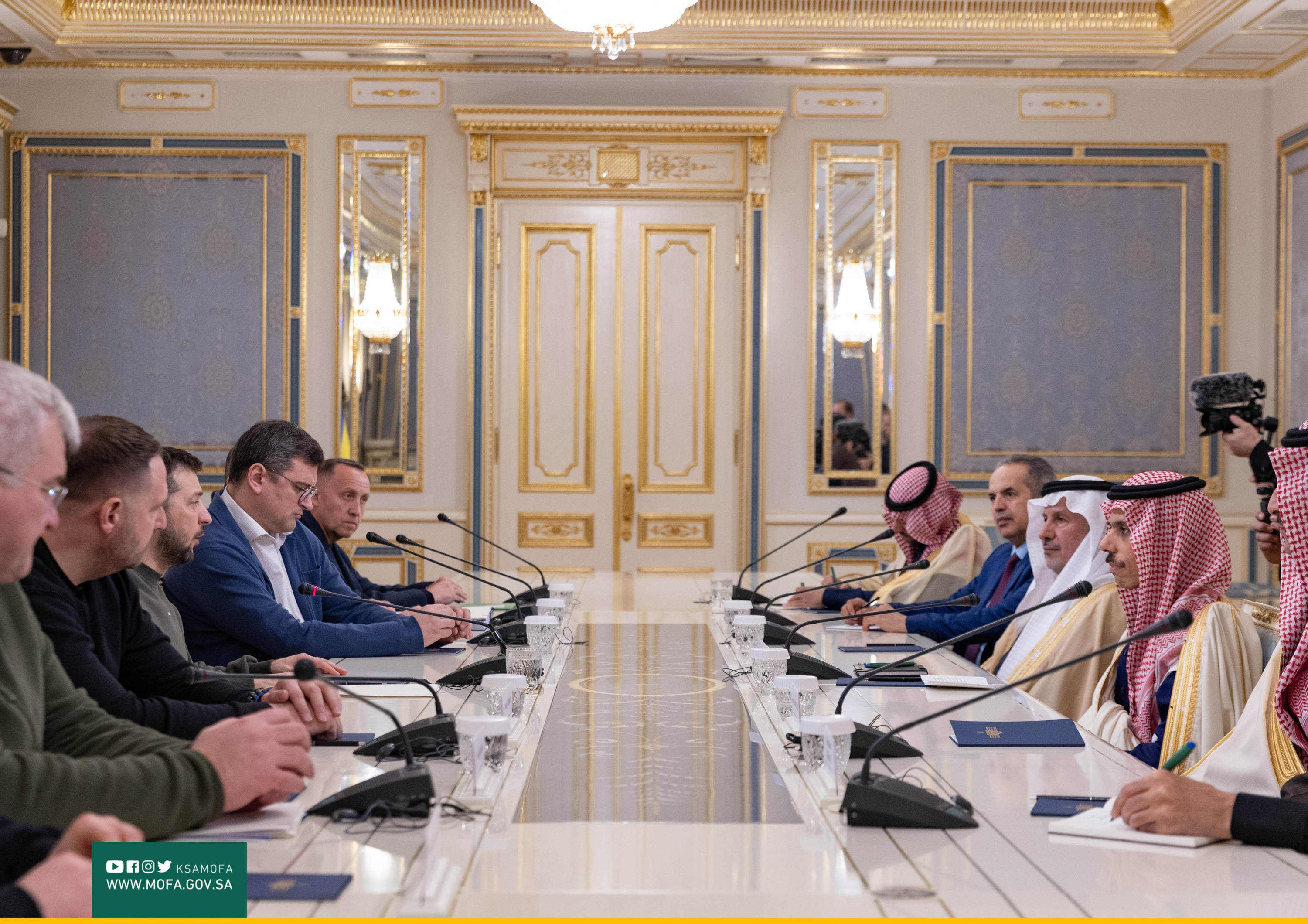 On Sunday, it was the first visit to Kyiv by a Saudi Foreign Minister in 30 years.