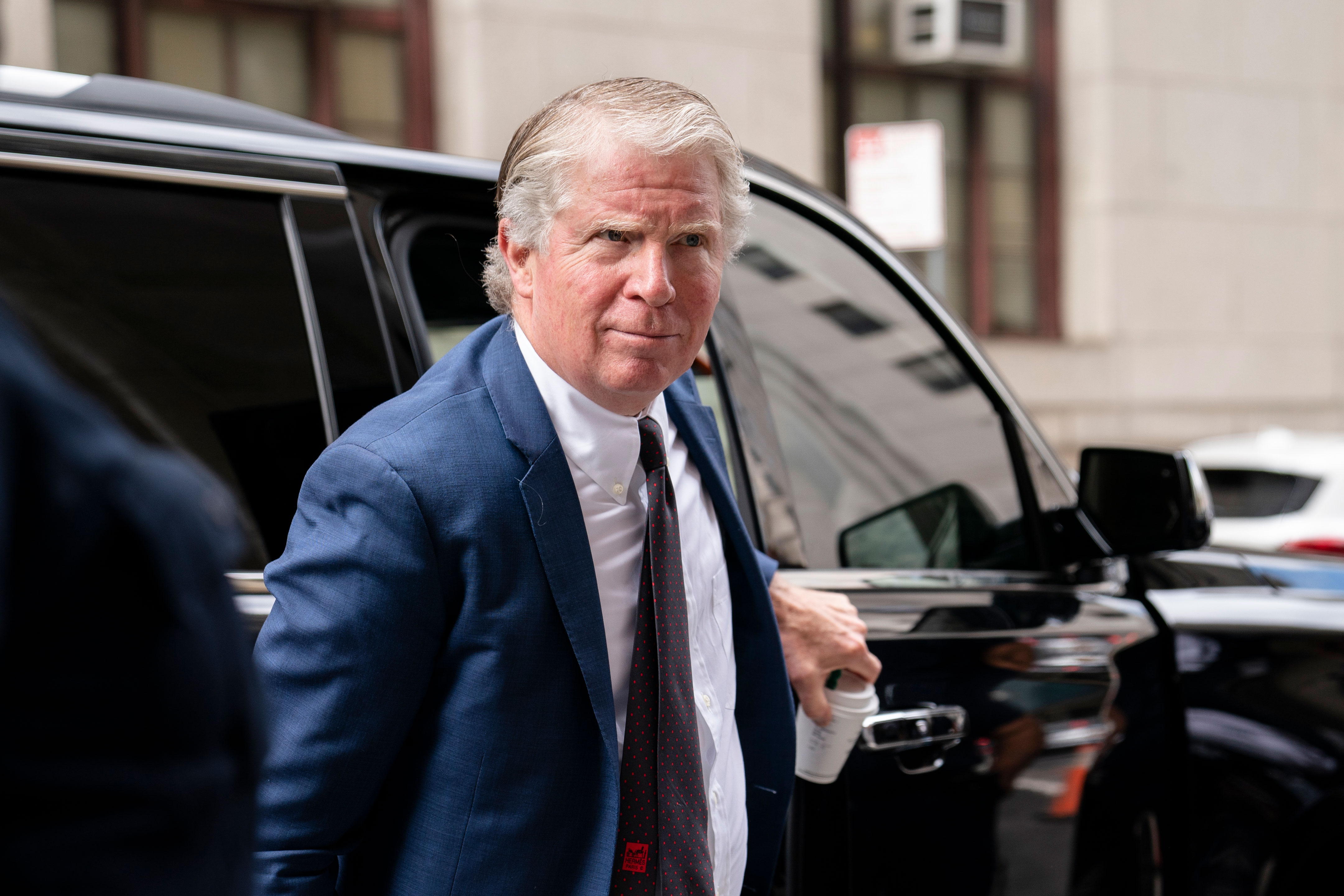 Manhattan district attorney Cyrus Vance, Jr. arrives at the New York State Supreme Court on July 1, 2021.