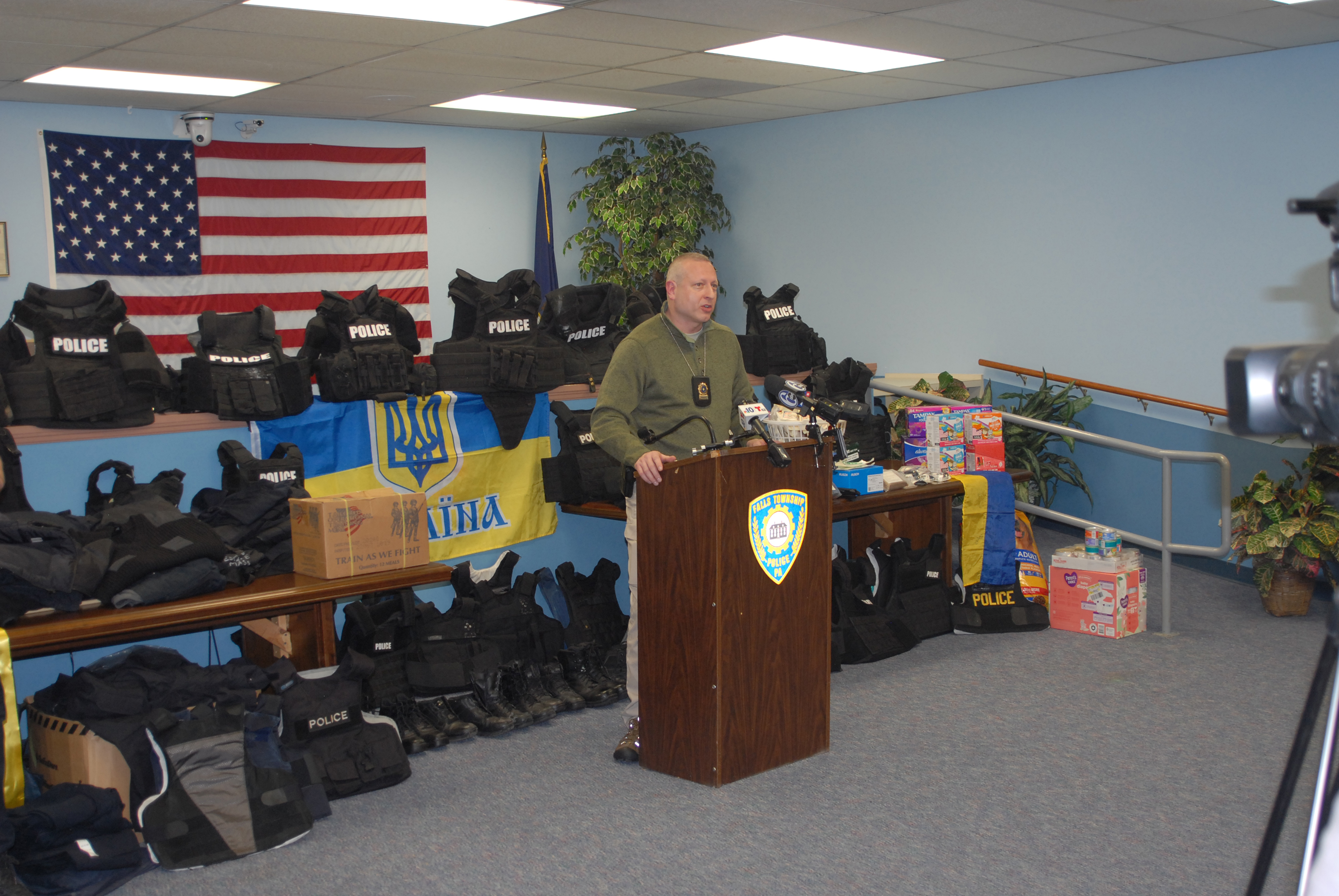 Falls Town Sheriff, Nelson Whitney, announced the launch of his department's 'Operation Emergency Relief' in early March.