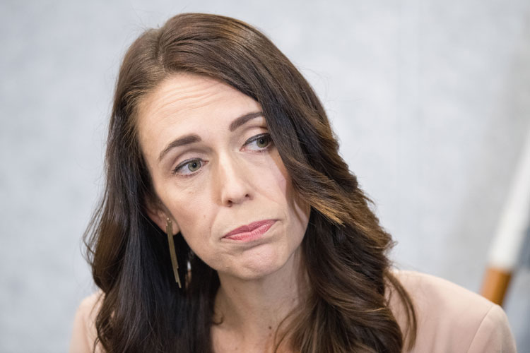 New Zealand Prime Minister Jacinda Ardern speaks to the media during a press conference at the Justice and Emergency Services precinct on March 13 in Christchurch, New Zealand. 