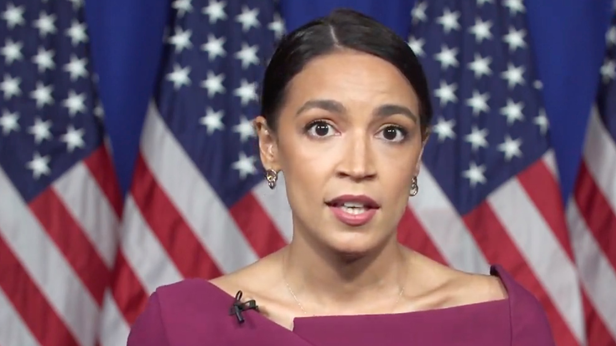 Ocasio Cortez Fits Big Ideas Into Brief Speaking Spot