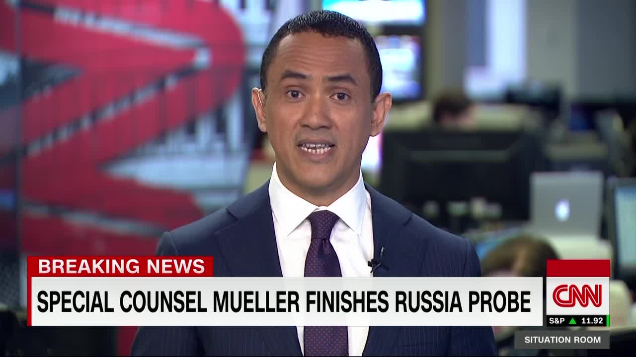 Watch The Moment CNN Broke The News The Mueller Report Was Delivered