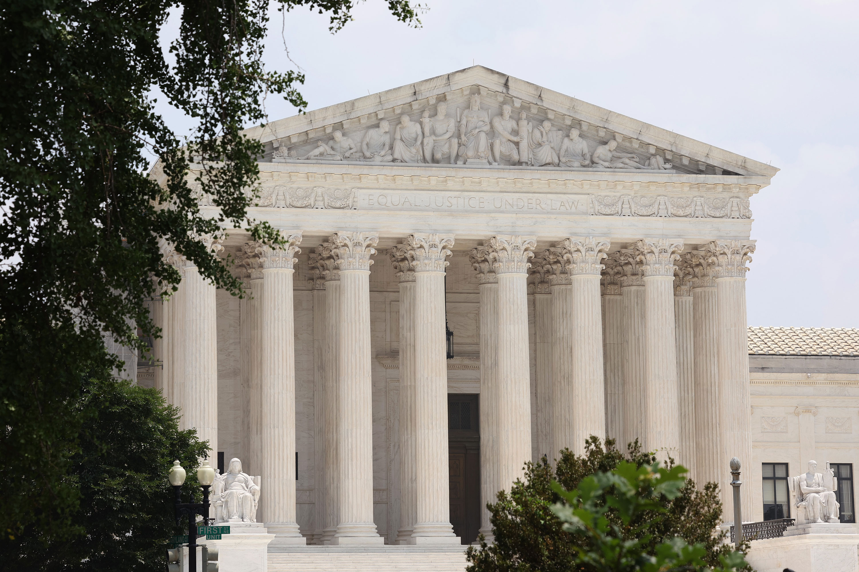 The U.S. Supreme Court is pictured on June 30 in Washington, DC.