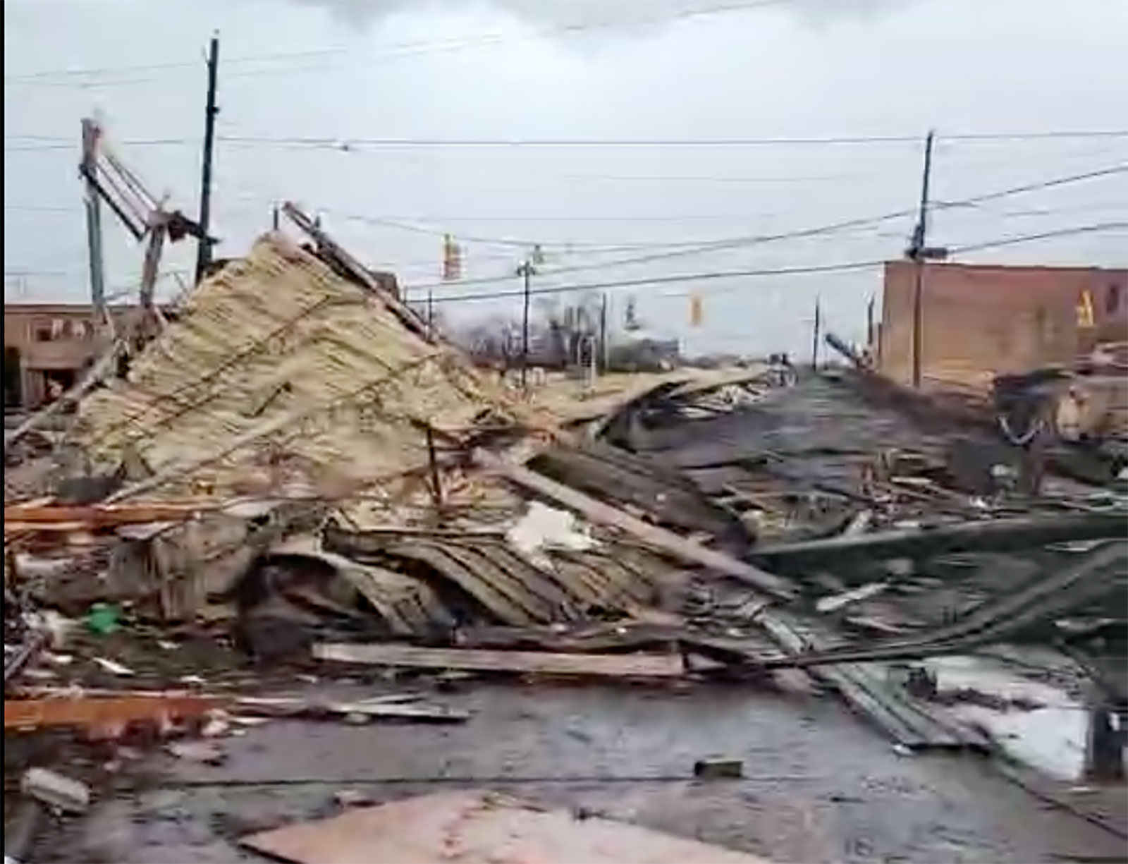 'This is a disaster area': A curfew goes into effect at dusk as Selma officials continue assessing the damage