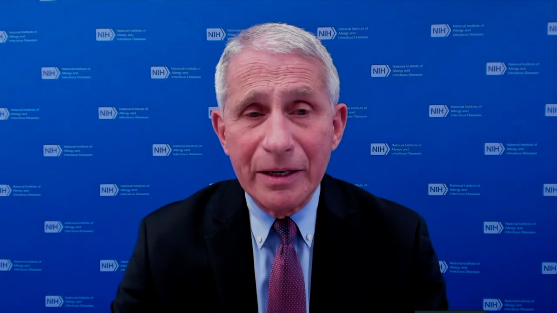 Dr. Anthony Fauci, director of the National Institute of Allergy and Infectious Diseases, speaks during a White House COVID-19 Response Team briefing on March 12.