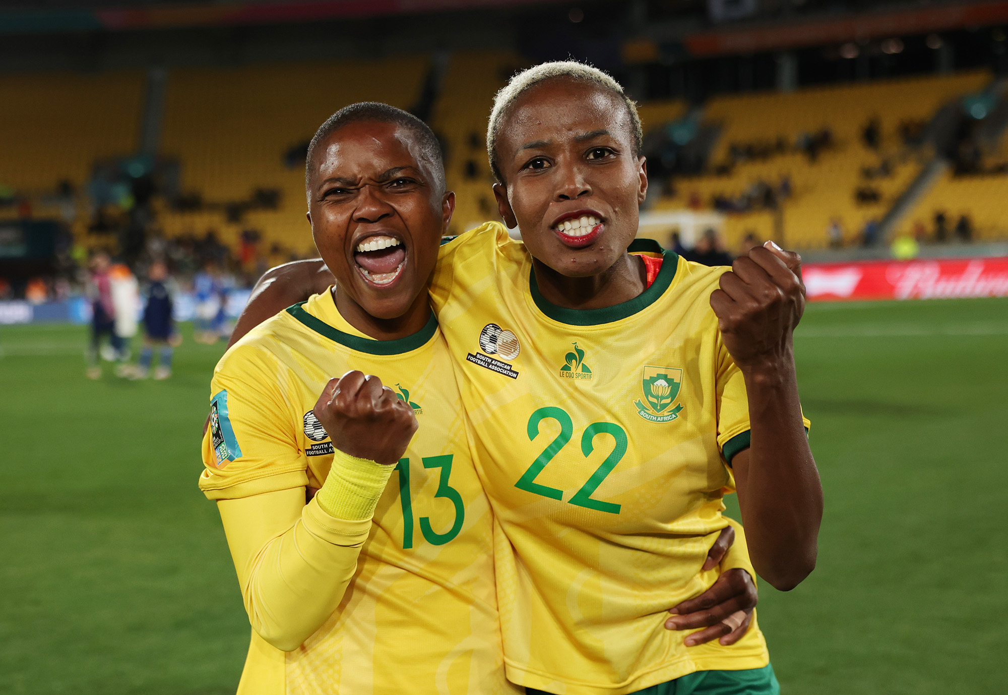 30) Full-time South Africa makes history with stunning knockout stage qualification