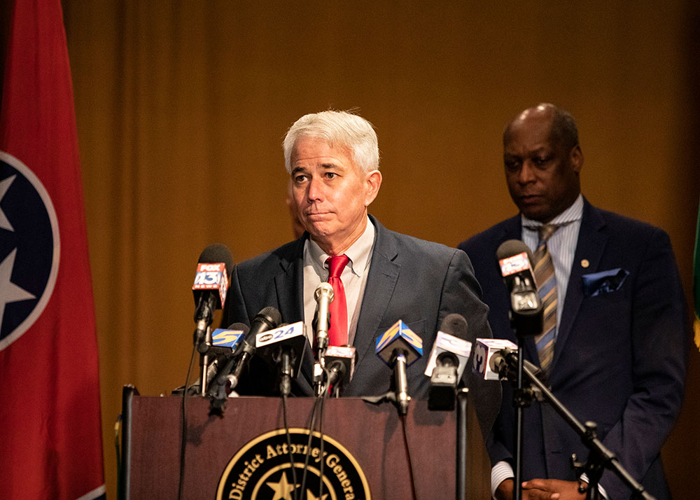 Shelby County District Attorney Steve Mulroy