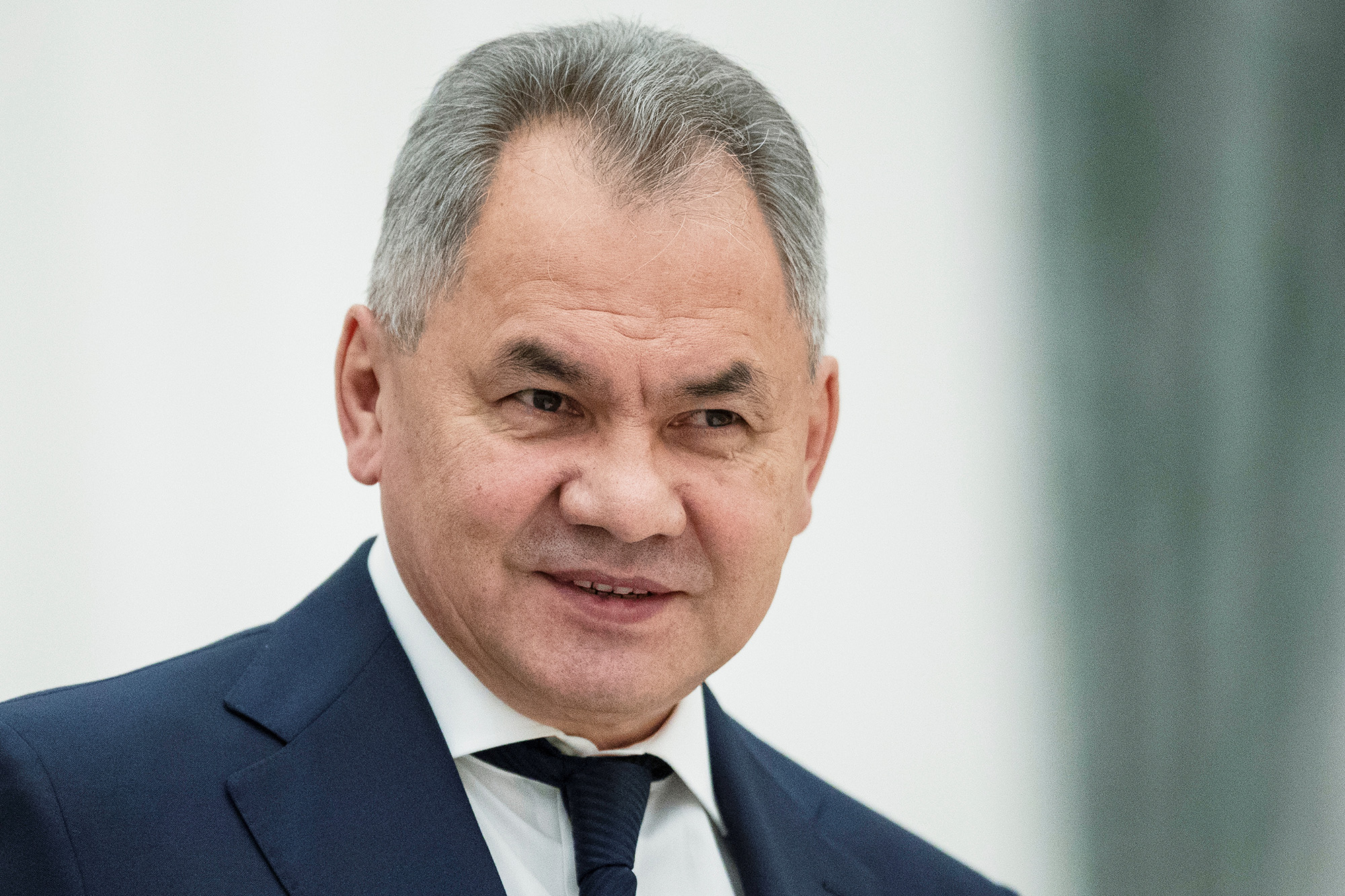 Russia's Defence Minister Sergei Shoigu is seen during a meeting at the Kremlin on December 11, 2019. 