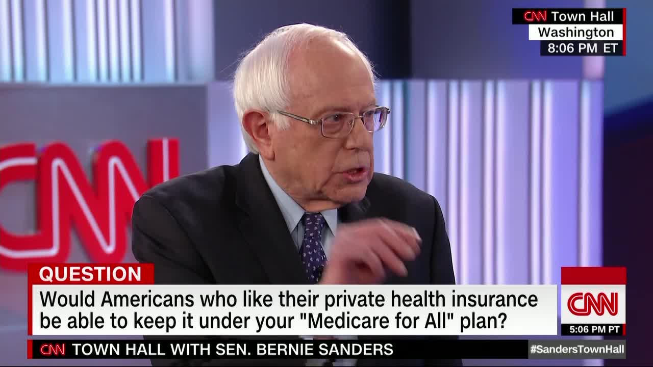 Bernie Sanders Explains His Medicare For All Plan