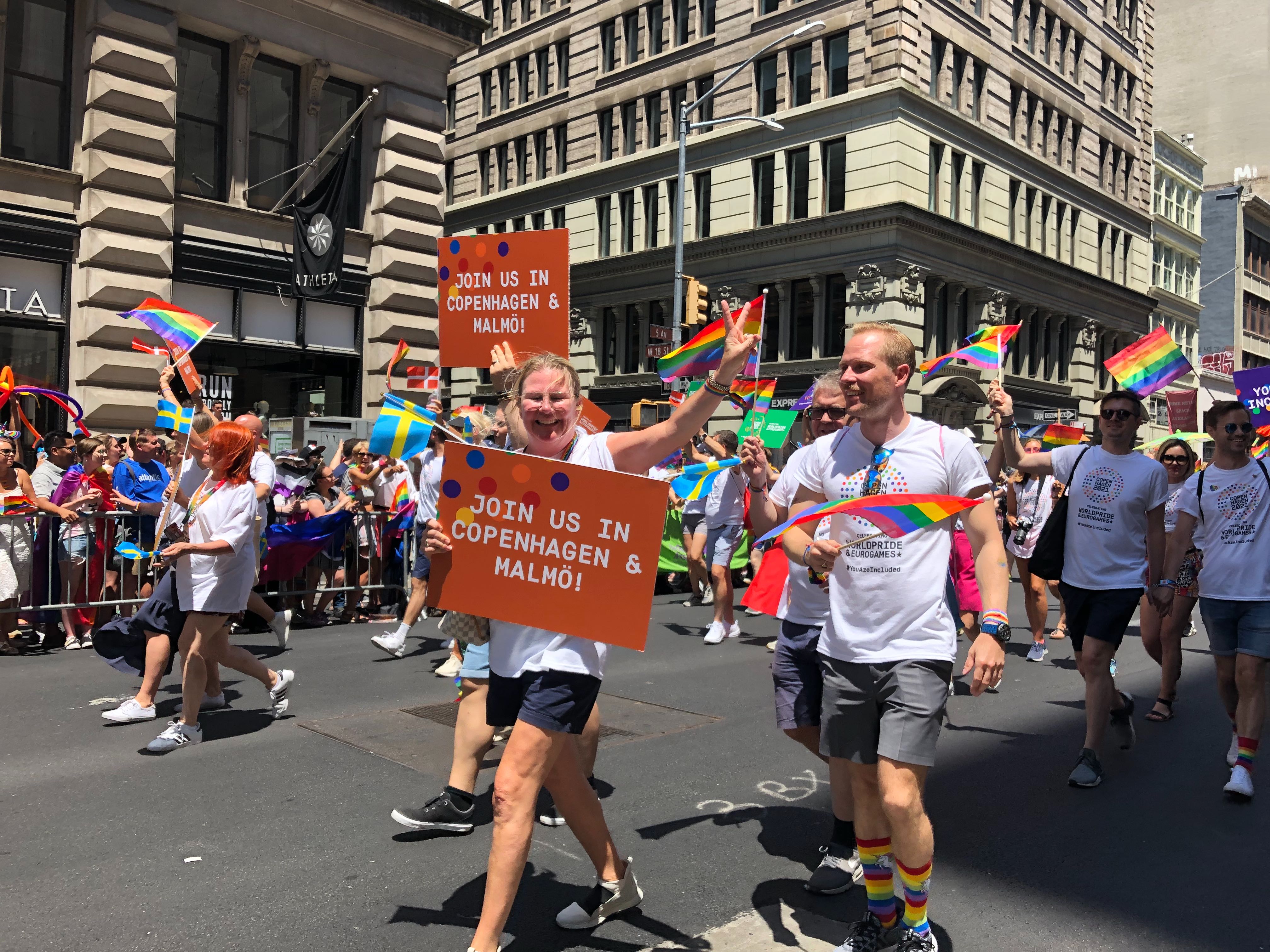 NYC Pride Parade 2019: Thousands march for WorldPride ...