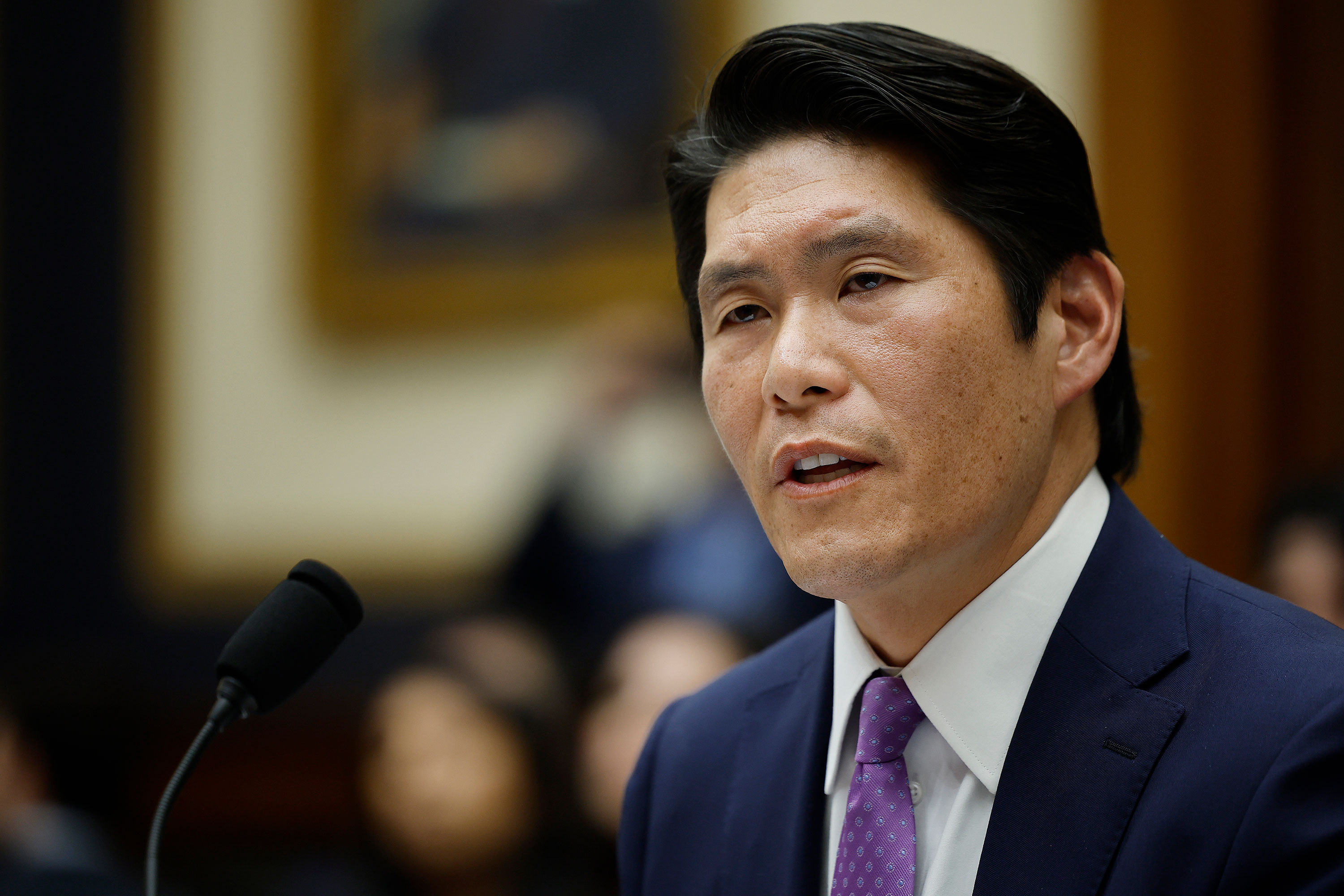Robert Hur testifies before the House Judiciary Committee on Tuesday.