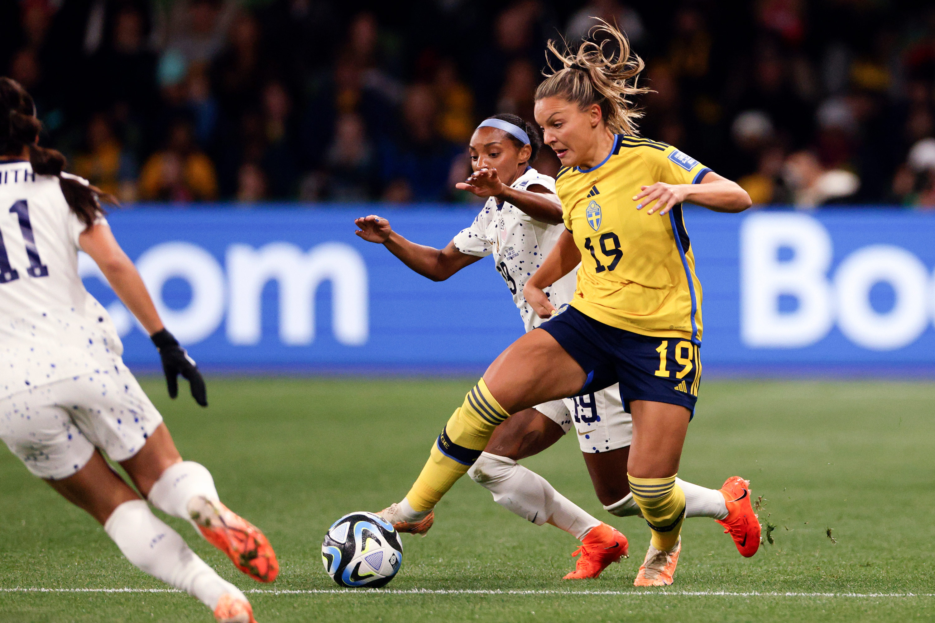 Defending champion U.S. crashes out of Women's World Cup after losing to  Sweden on penalty kicks - Washington Times