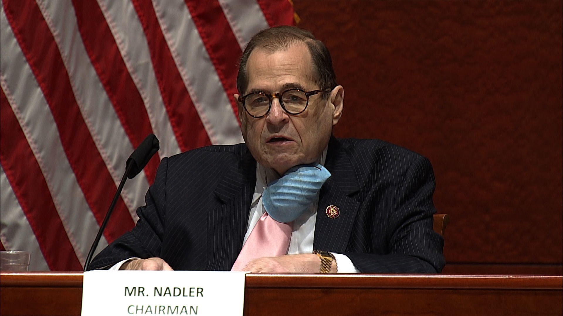 House Judiciary Committee committee chair Jerry Nadler speaks during a House Judiciary Committee hearing to discuss police brutality and racial profiling on June 10 in Washington.