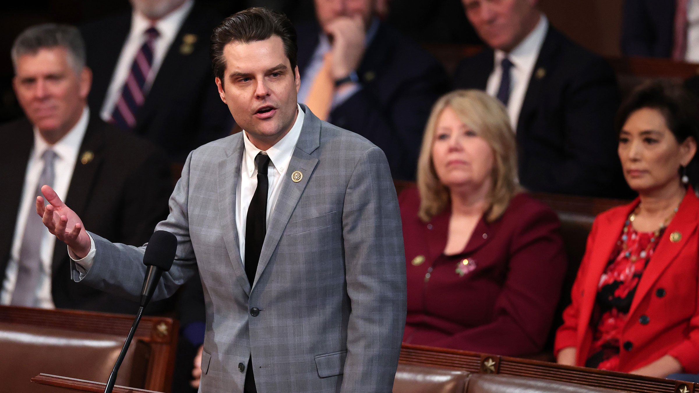 McCarthy's Team Sees Rep. Matt Gaetz As Their Biggest Obstacle Now