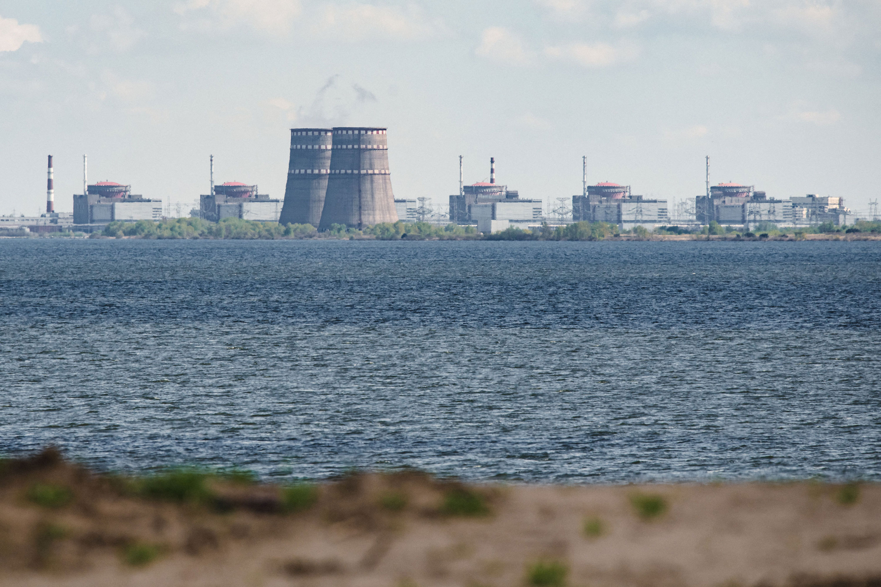 Zaporizhzhia Nuclear Power Plant in 2022.