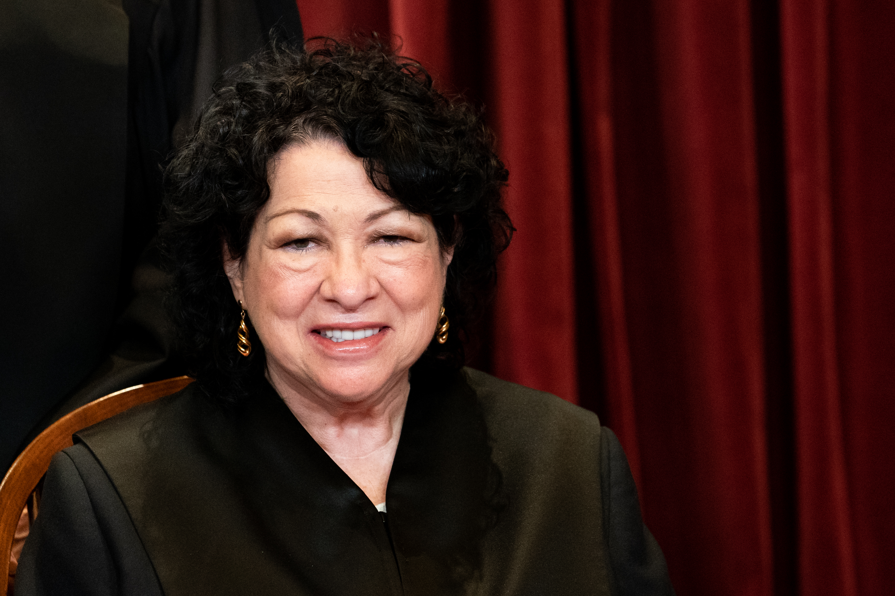 Sonia Sotomayor, associate justice of the U.S. Supreme Court, in Washington, DC, on April 23, 2021. 