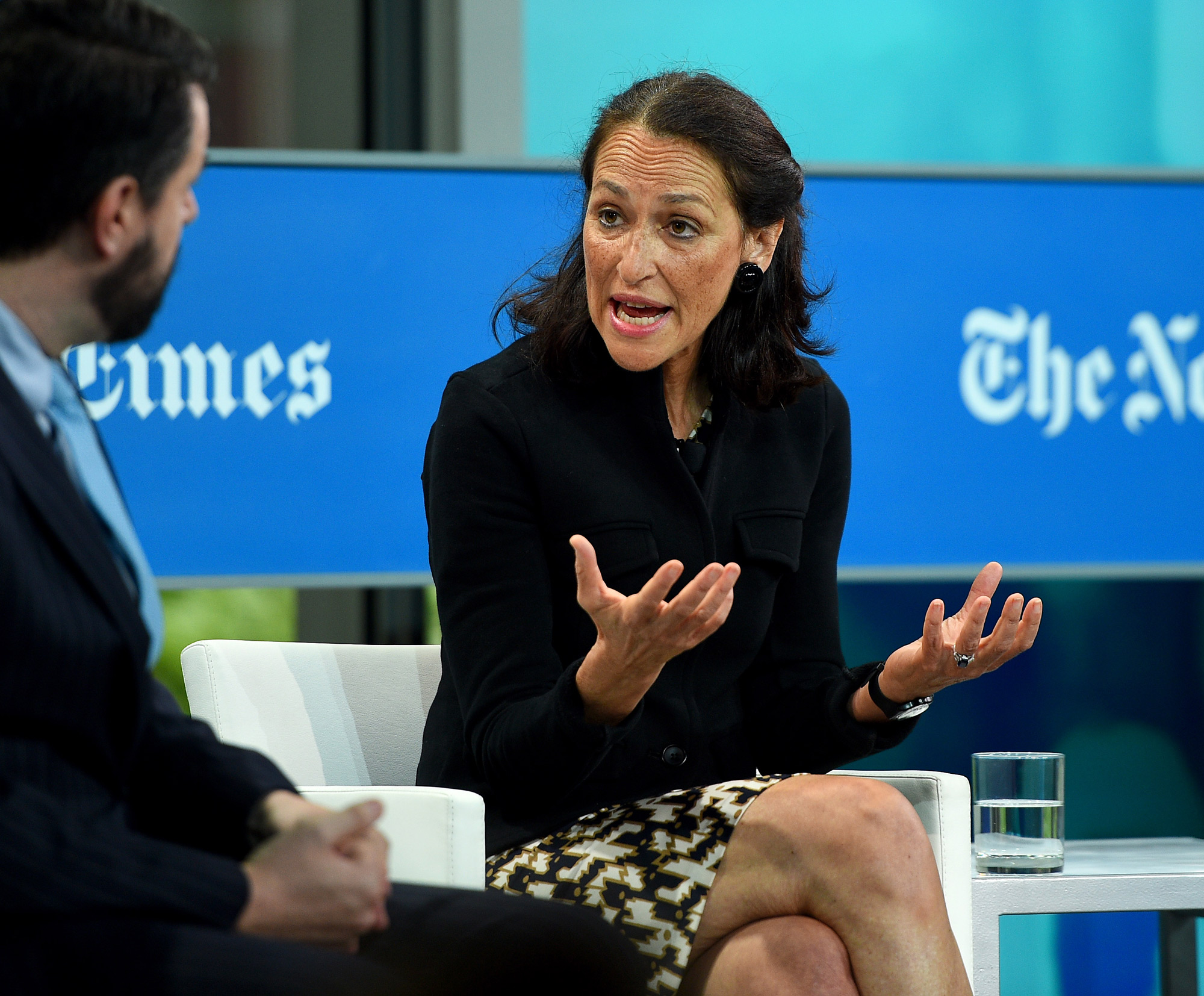 Former Commissioner of the U.S. Food and Drug Administration Dr. Margaret Hamburg speaks onstage during NY Times Cities For Tomorrow Conference on July 21, 2015 in New York City. 