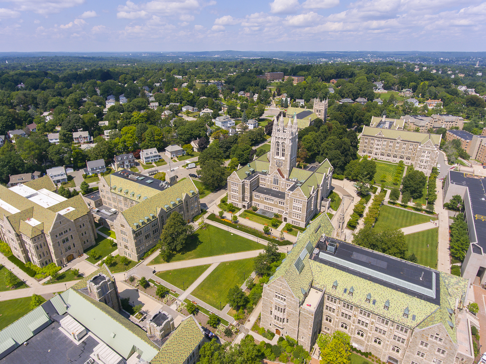 Boston College plans to reopen for on-campus classes at the end of August