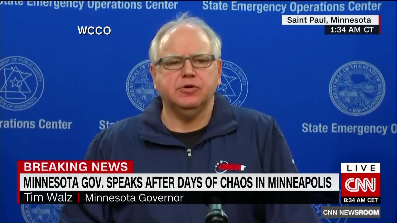 Situation In Minneapolis Remains "incredibly Dangerous," Governor Says