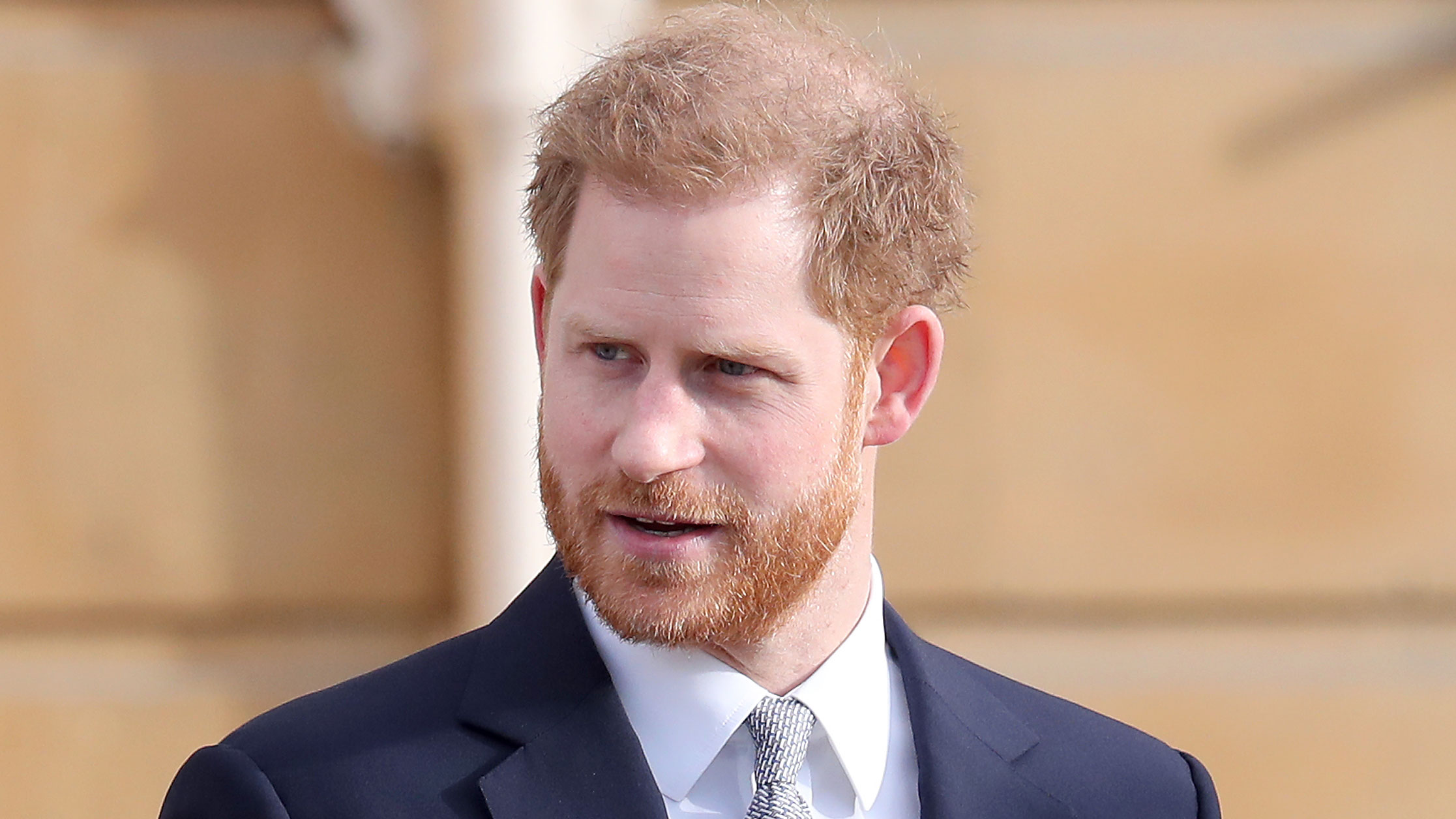 Prince Harry at Buckingham Palace in London on January 16, 2020.