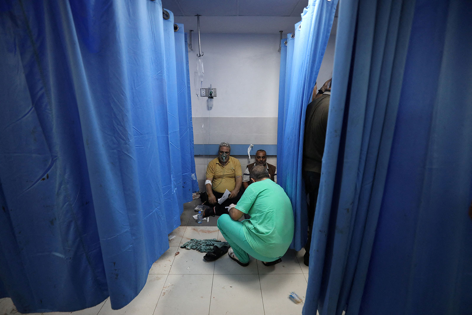 The US is analyzing Israeli intelligence about Gaza hospital blast