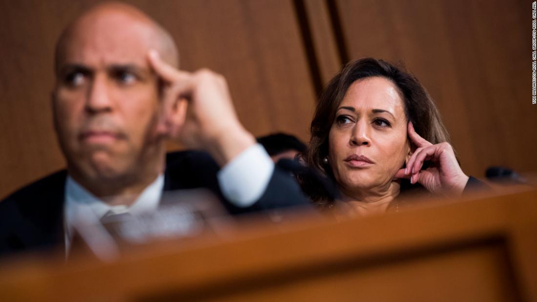 Sens. Cory Booker and Kamala Harris will both visit southern states this weekend.