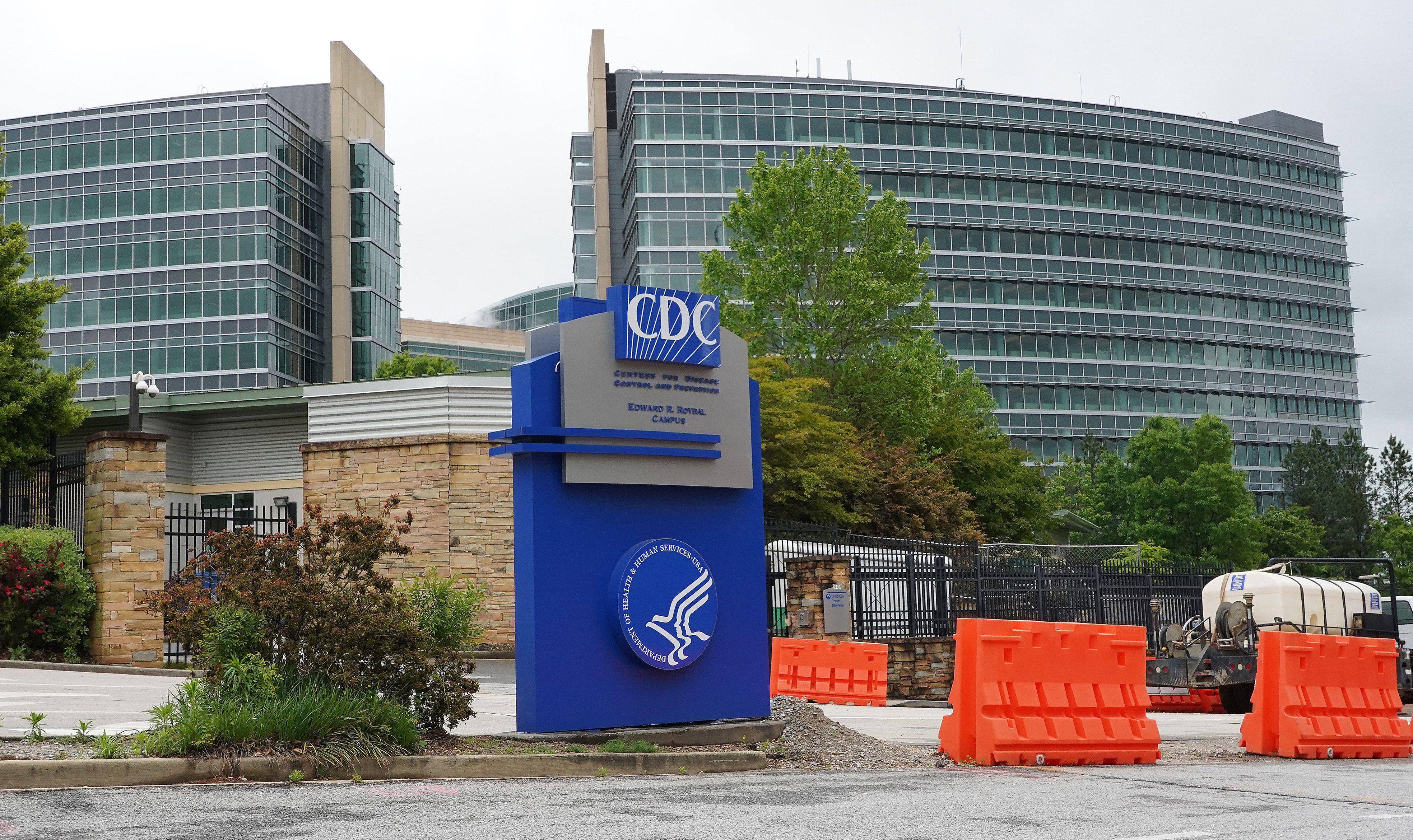 The US Centers for Disease Control and Prevention in Atlanta is pictured on April 23.