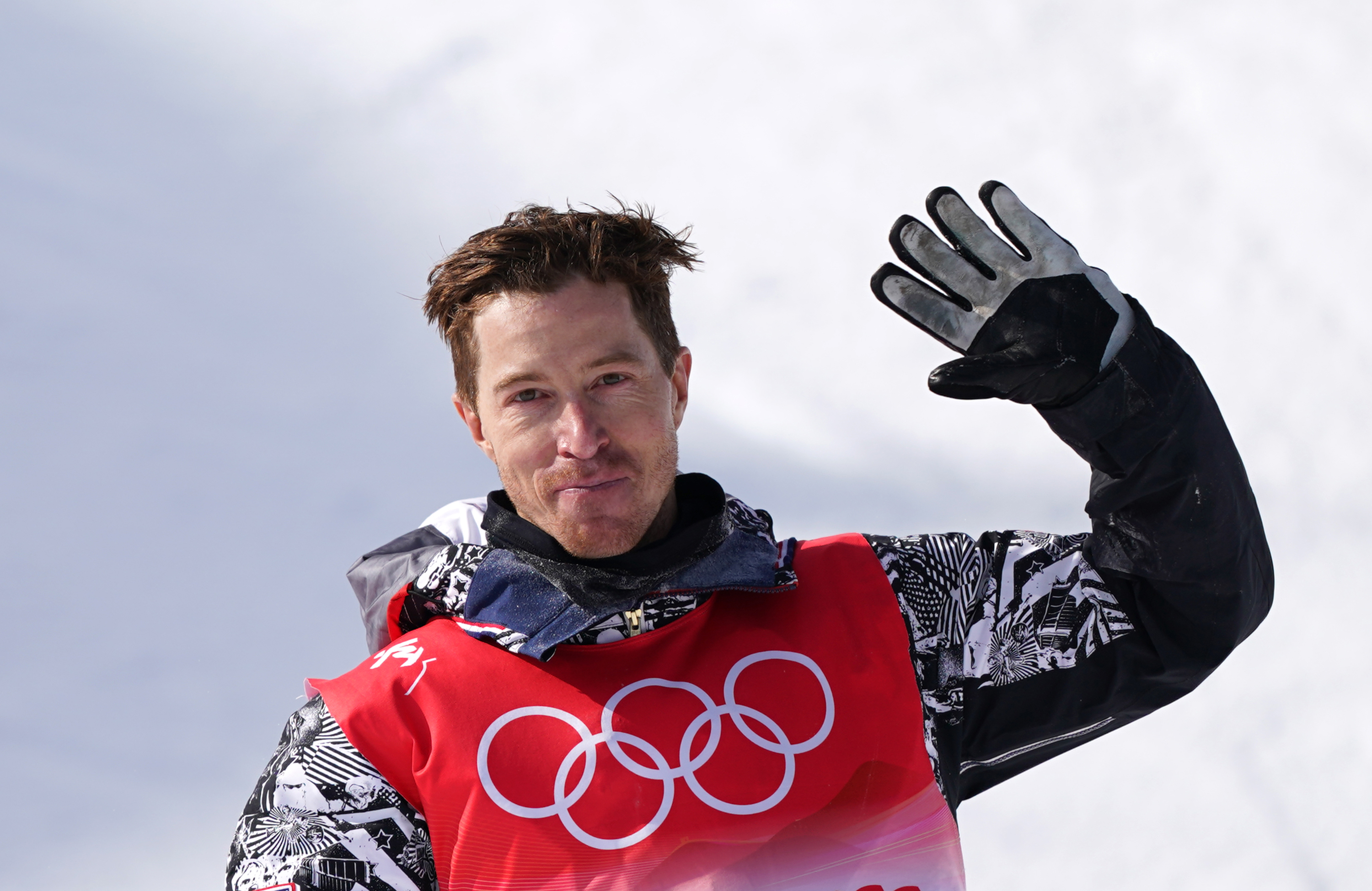 Team USA's Shaun White, 35, finished fourth in the men's snowboard halfpipe final on Friday.