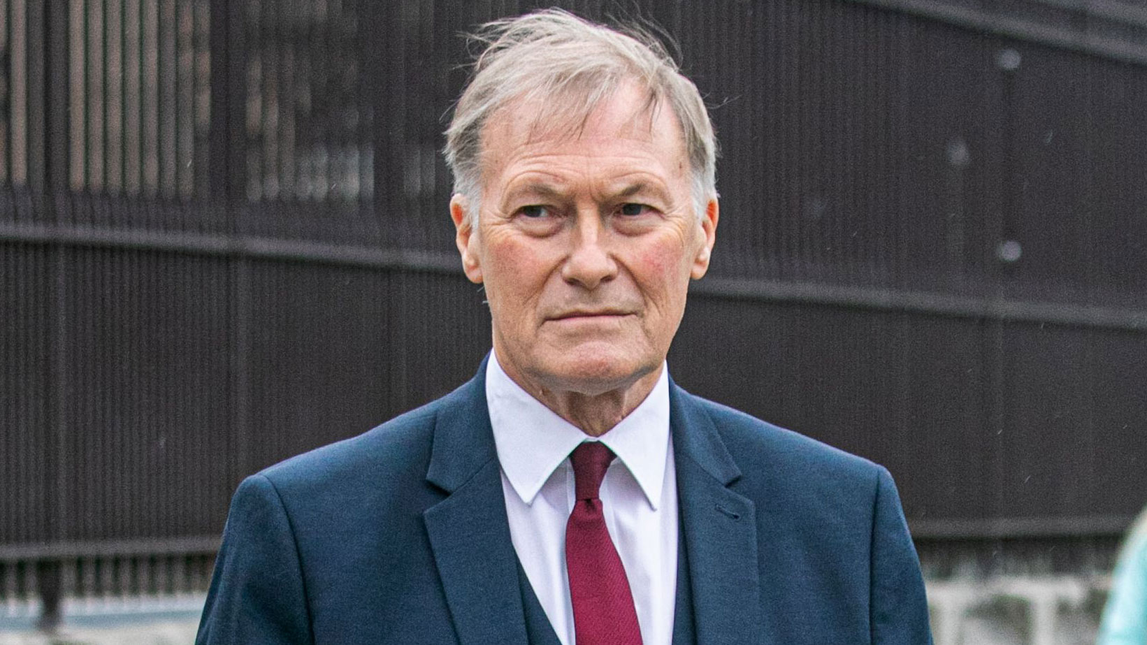 David Amess is pictured in London on May 25.