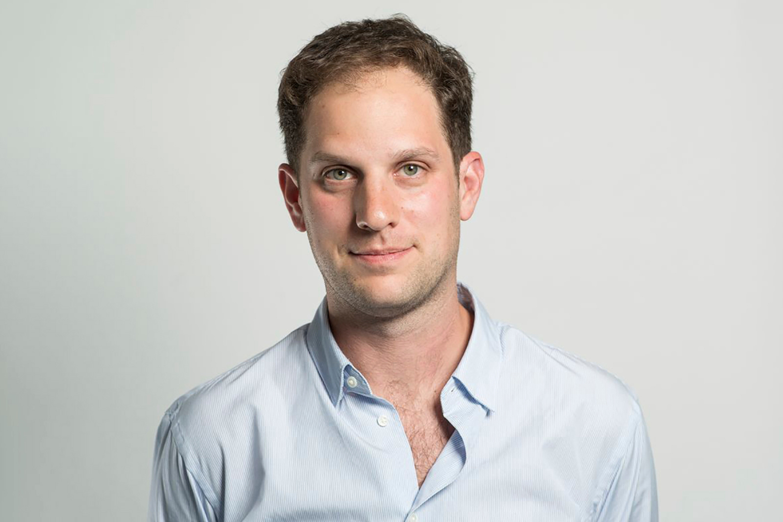 The Wall Street Journal journalist Evan Gershkovich is shown in this undated photo. 