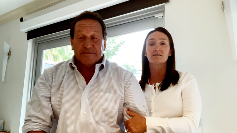 Carlos Naibryf and Ronit Felszer