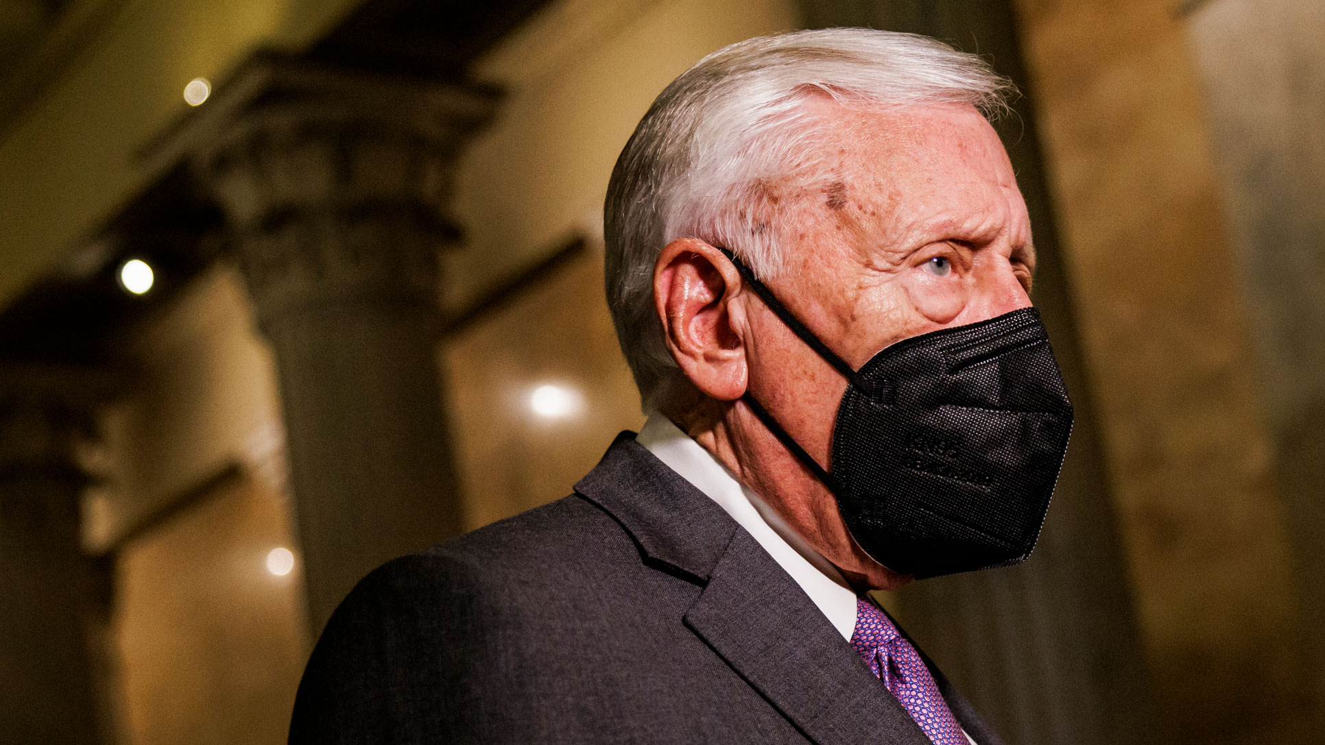 House Majority Leader Steny Hoyer is photographed in Washington, DC, in late October.