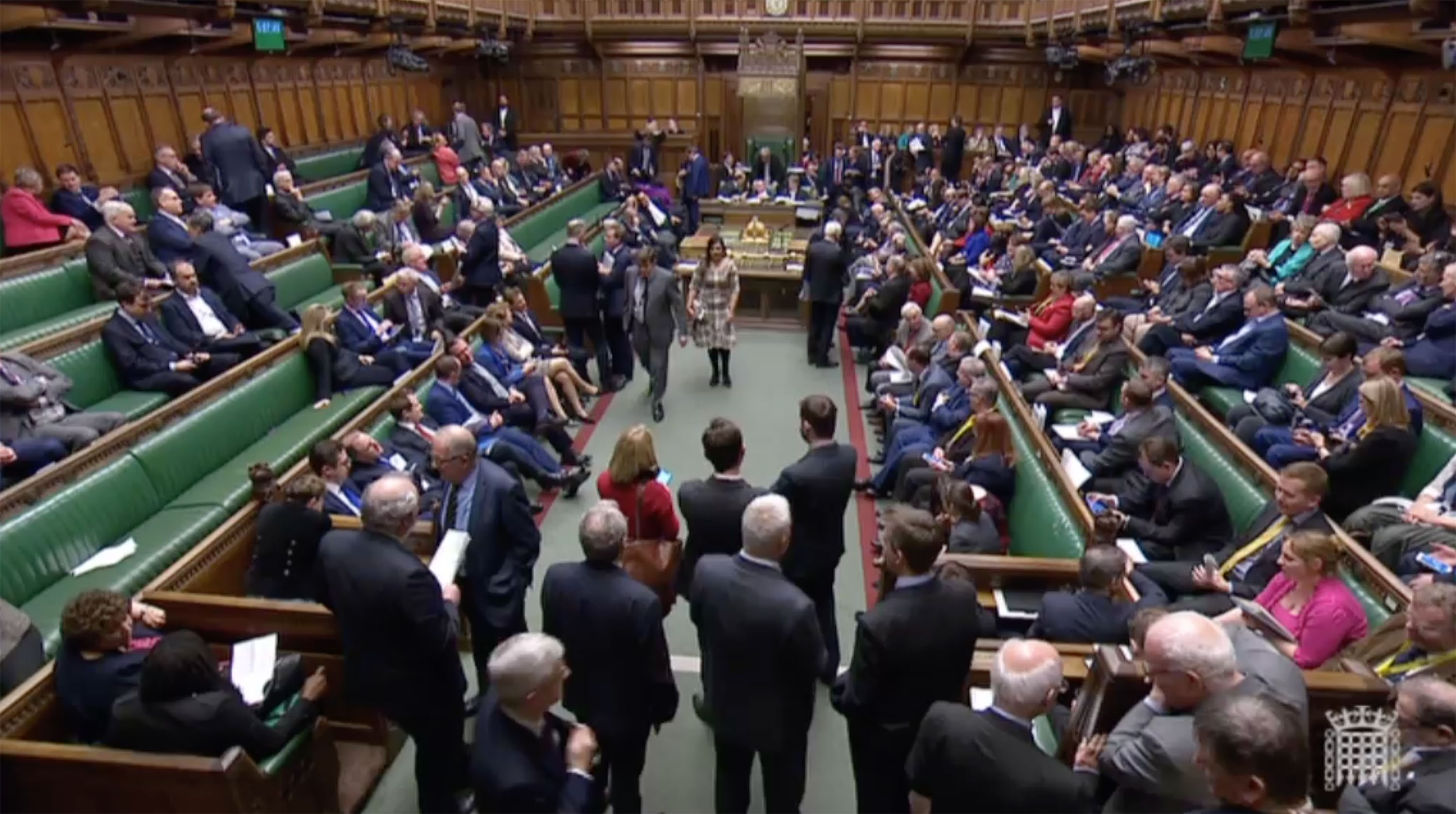 British lawmakers in the House of Commons.