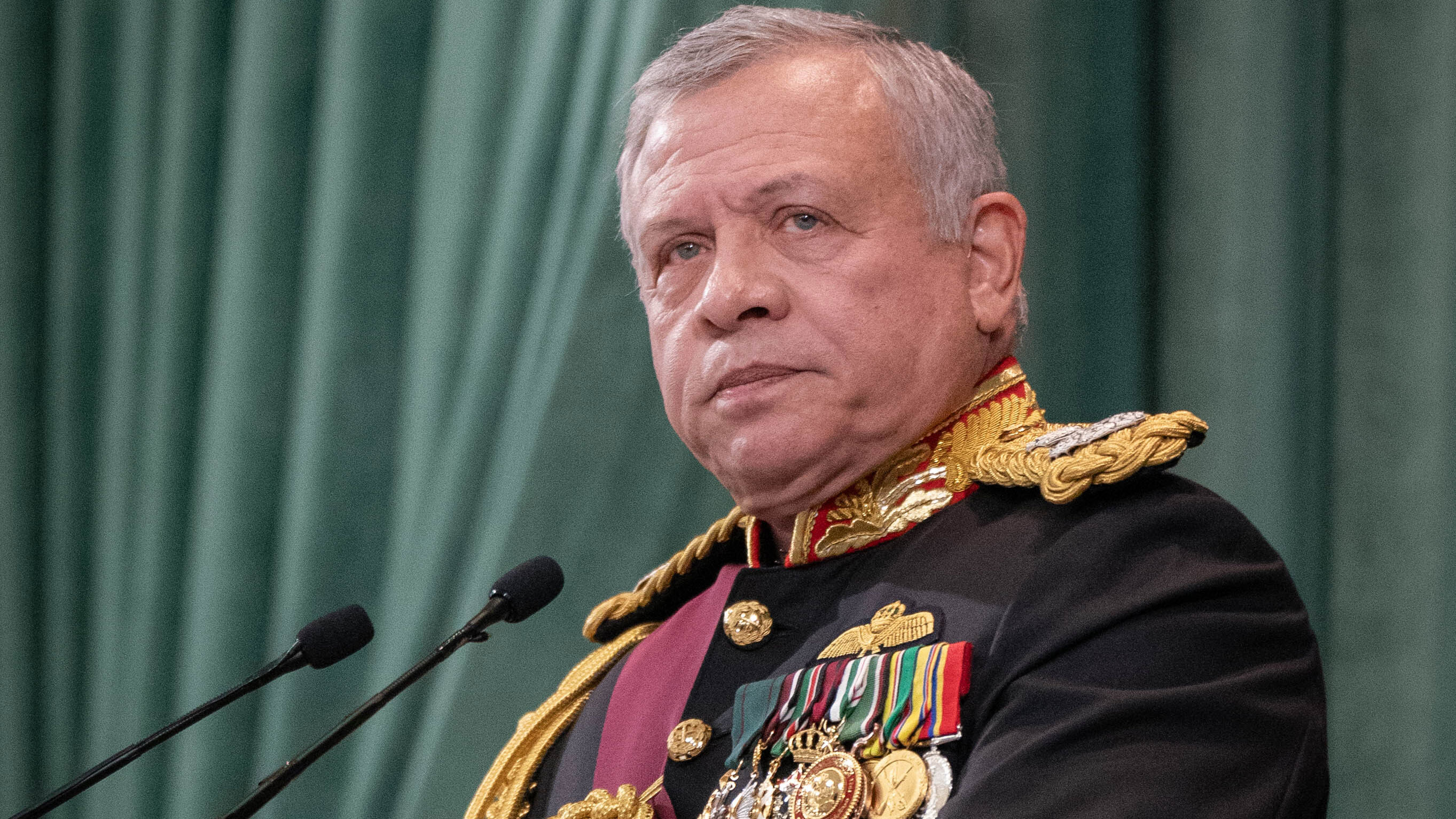 King Abdullah Ii As The Jordanian King Celebrates His