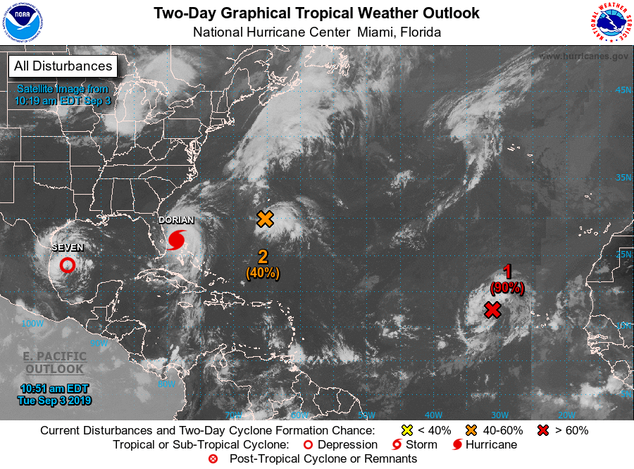 Dorian cuts off North Carolina community following its US landfall