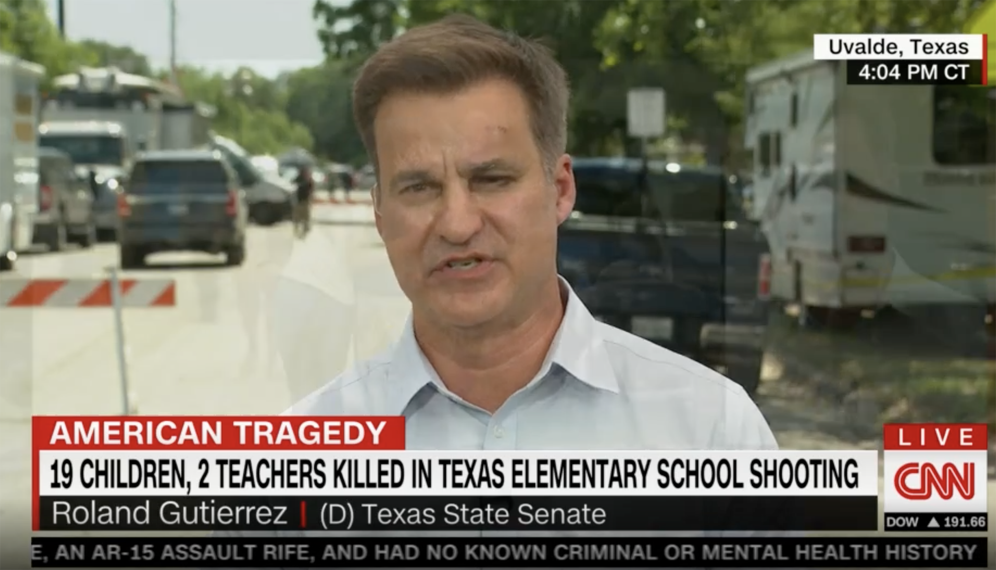 Texas state senator Roland Gutierrez speaks to CNN from Uvalde, Texas.