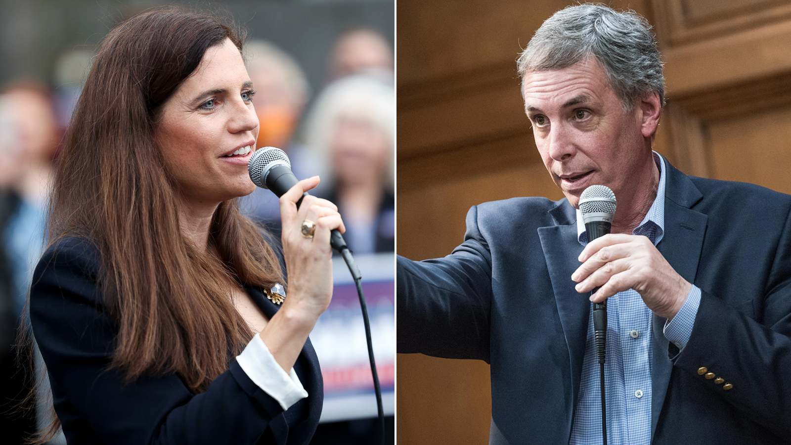 Rep. Nancy Mace, left, and Rep. Tom Rice.