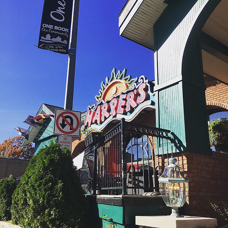 A photo of Harper’s Restaurant and Brewpub posted to the bar's Instagram account.